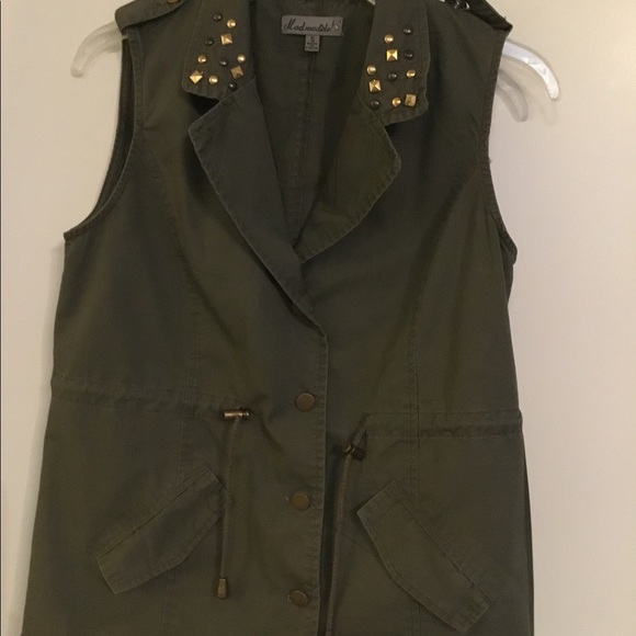 Chlad Madele Green Vest  Size Small $45 - Picture 5 of 16